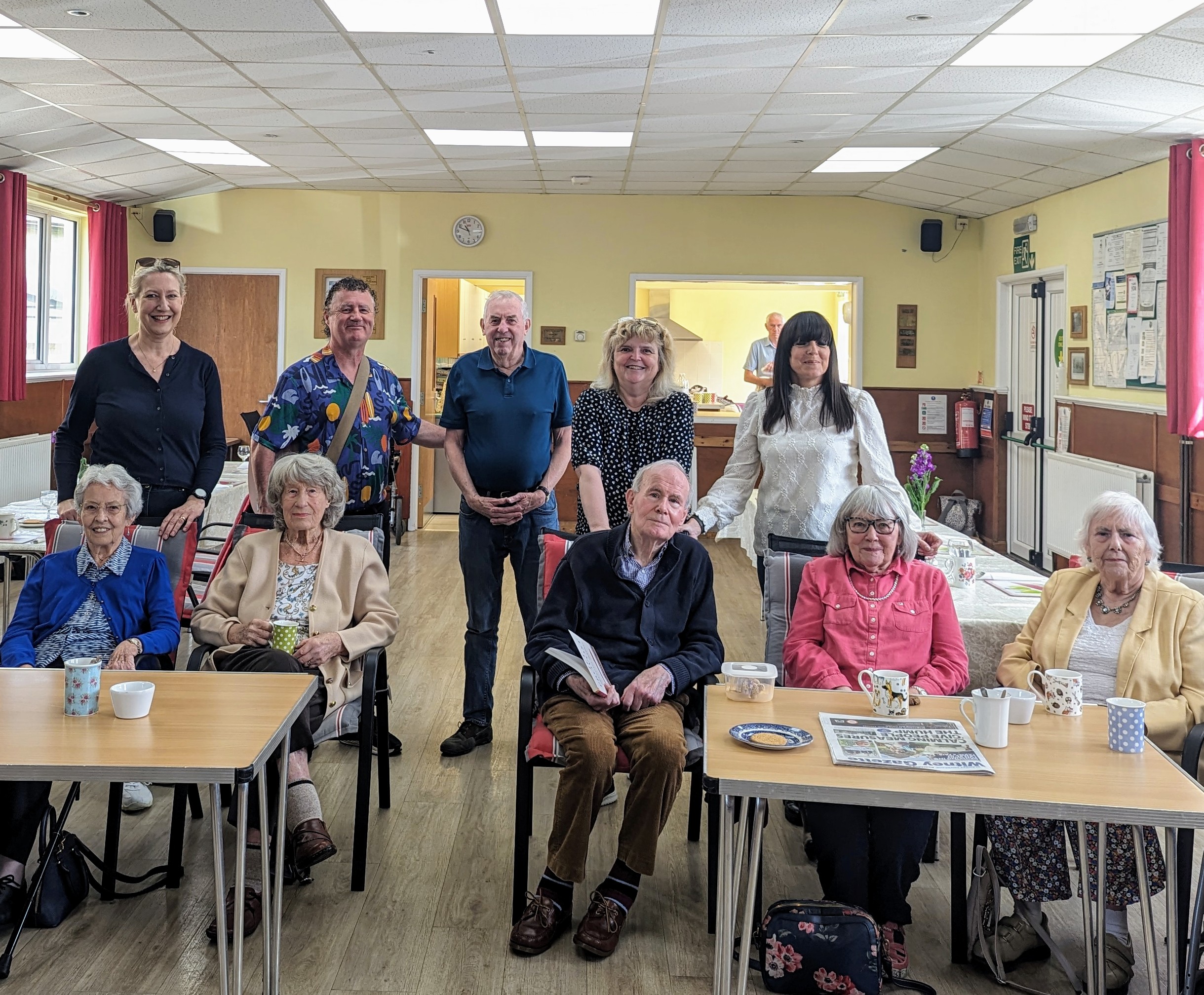 Connected communities fund visit: Elderberries of Long Hanborough and District feature
