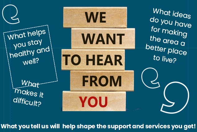 We want to hear from you